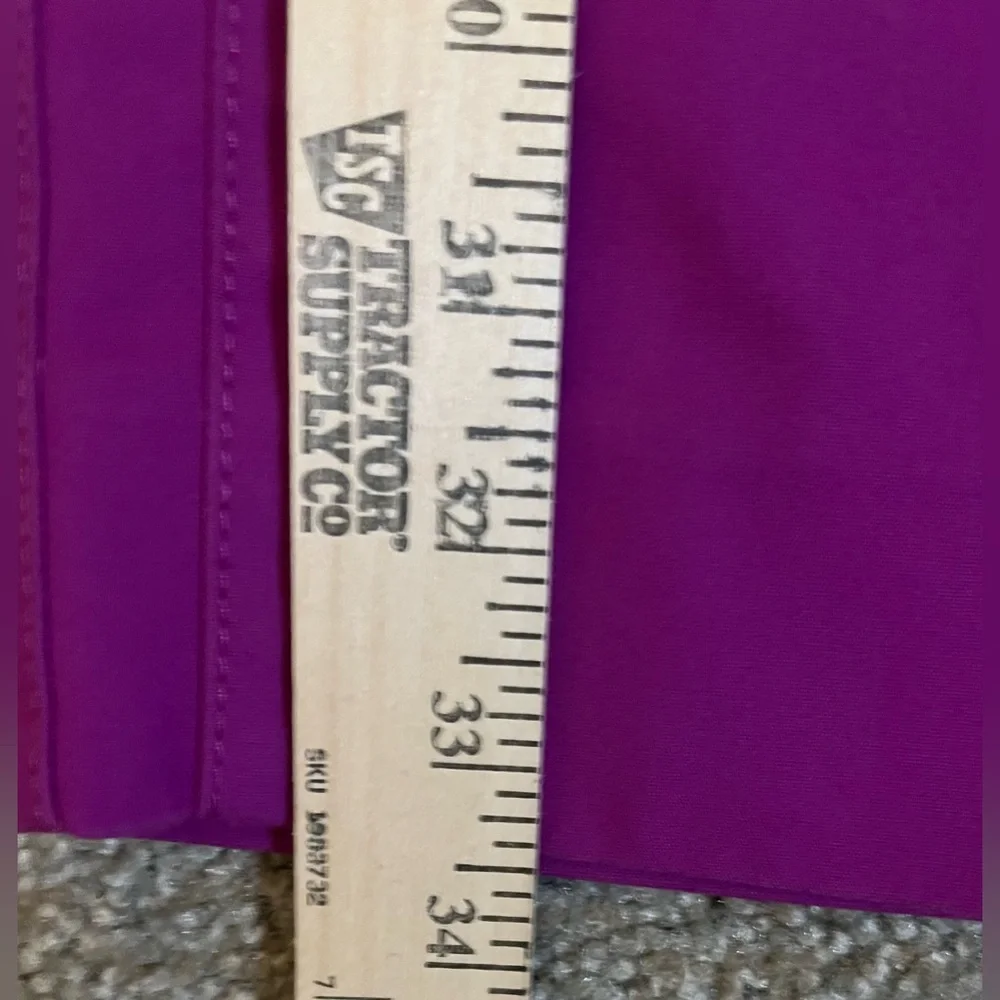 WHBM Slim Ankle Twilight Plum Pants size 0R - Picture 5 of 12